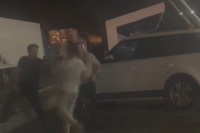 Darp edilen yolcu otobüsten atıldı