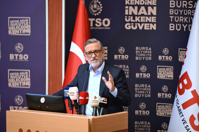 BTSO Başkanı Burkay: İş dünyasının önünü açacak projeleri üretmek zorundayız