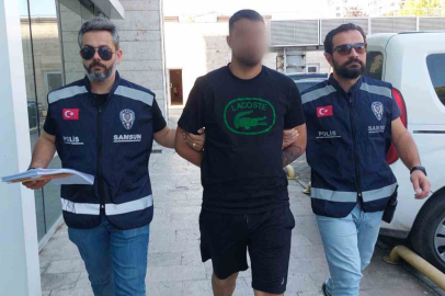 Samsun'da seyir halindeki araca silahlı saldırı düzenleyen şahıs tutuklandı