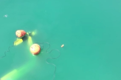 Adana Seyhan Baraj Gölü’ne düşen yangın söndürme uçağının enkazı çıkartıldı