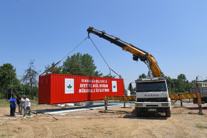 Bursa Osmangazi’nin her mahallesine Afet ve Acil Durum Müdahale İstasyon