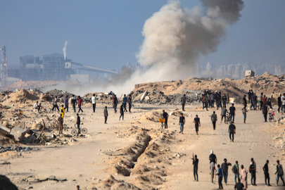 Gazze’de can kaybı 56 bin 331’e yükseldi