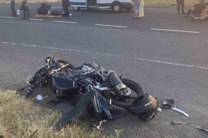 Tekirdağ'da otomobil ile motosiklet çarpıştı: 2 yaralı