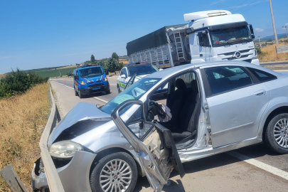 Bursa Karacabey’de zincirleme kaza: 5 yaralı