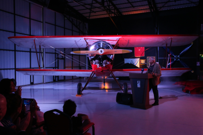 Vecihi Hürkuş'un uçağının replikası törenle müze envanterine katıldı