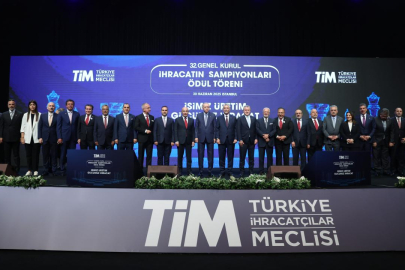 İhracat şampiyonları ödüllendirildi