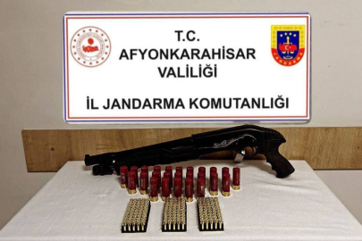 Jandarma ruhsatsız silah ve mermiler ele geçirdi