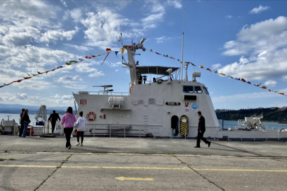 TCSG-72 gemisi halkın ziyaretine açılacak