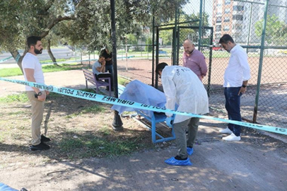 Antalya'da esrarengiz olay! Bankta oturan adamın hazin sonu