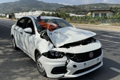 Alanya’da otomobilin çarptığı yaya hayatını kaybetti