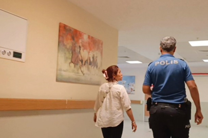 Bursa'da bıçakladığı kocasını hastaneye götürdü