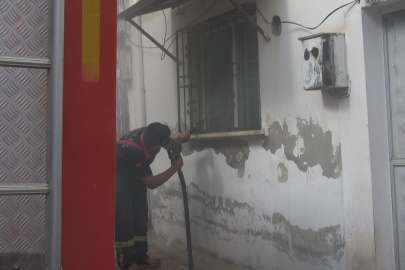 Kilis’te evde çıkan yangın kısa sürede söndürüldü