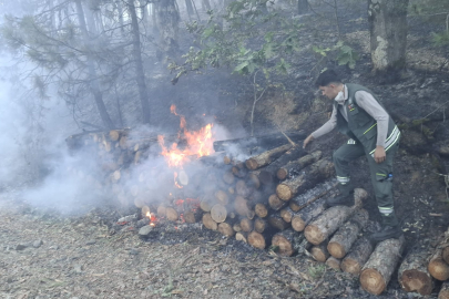 Bursa Mustafakemalpaşa’daki orman yangınıyla ilgili 9 kişi gözaltında