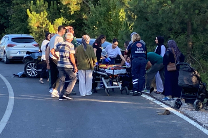 Kocaeli Derince'de iki otomobil çarpıştı: 1 yaralı