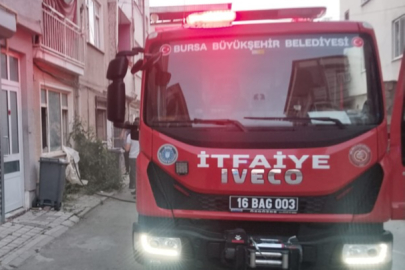 Bursa'da korkutan yangın!