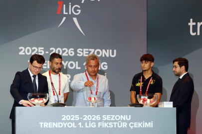 Trendyol 1. Lig 2025-2026 Sezonu fikstürü belli oldu