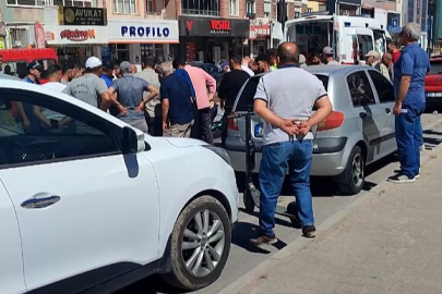 Yozgat'ta hem ehliyetsiz hem de aracı plakasız olan motosiklet sürücüsü yayaya çarptı