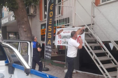 Bursa'da izinsiz afişe geçit yok!