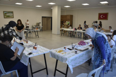 Bursa Karacabey'de sanata destek