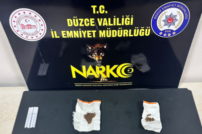 Düzce’de uyuşturucu operasyonu: 2 kişi tutuklandı