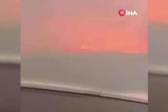 Fransa'da orman yangını: 700 hektarlık alanı yandı, Havalimanı kapatıldı