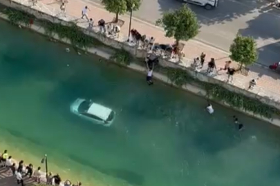 Adana'da sulama kanalında can pazarı