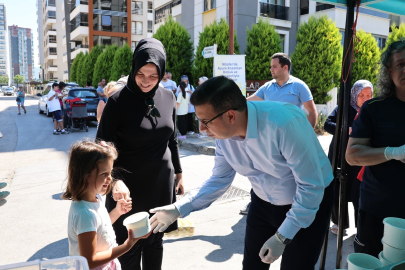 Bursa Nilüfer’de aşure bereketi