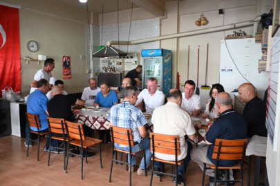 Bursa Karacabey Belediye Başkanı Fatih Karabatı'dan esnaf buluşmalarında ilk adım