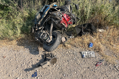 Eskişehir'de Tofaş'la çarpışıp ikiye katlanan motosikletin sürücüsü hayatını kaybetti