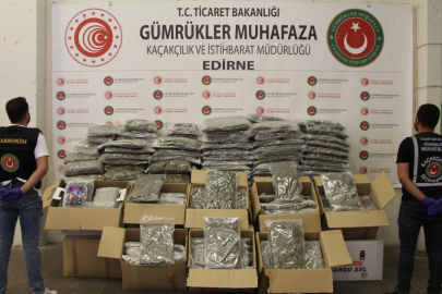 Gümrük Muhafaza ekipleri 1,6 milyar TL'lik uyuşturucu ele geçirdi