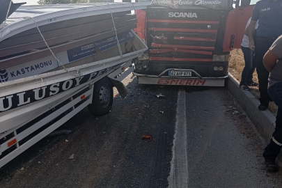 Konya’da zincirleme kaza: 1 yaralı
