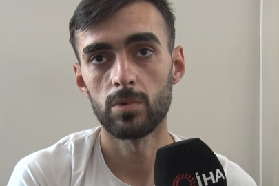 Kayseri'de terzi kadını darp ettiği iddia edilen genç konuştu