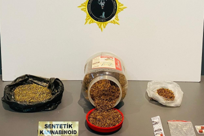 Samsun'da uyuşturucuyla yakalanan şahıs gözaltına alındı