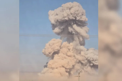 Suriye'nin Halep kentinde patlama! Askeri karargah havaya uçtu