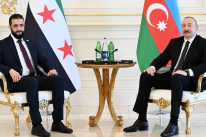 Aliyev, Bakü'de Suriye Cumhurbaşkanı Şara ile görüştü