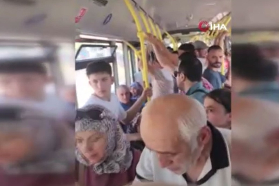 Kliması bozulan otobüste fenalaşan kadın baygınlık geçirdi