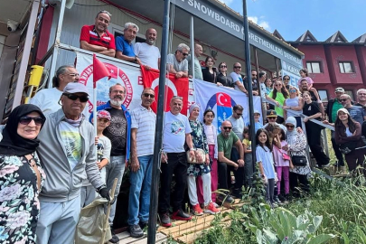 Bursa Uludağ'da yangına karşı temizlik seferberliği