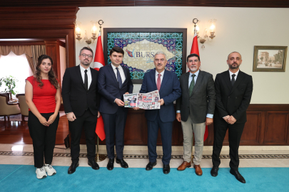 Bursa Hakimiyet'ten, Bursa Valisi Erol Ayyıldız'a ziyaret