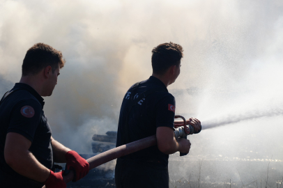 Edirne-Havsa yolundaki anız yangını kontrol altına alındı