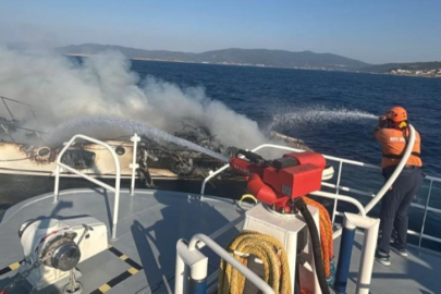 Alev alev yanmıştı: Lüks motoryatın sahibi o aile çıktı!