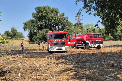 Balıkesir Susurluk'ta iki farklı noktada çıkan yangına müdahale edildi