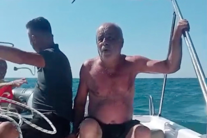 Kastamonu'da denizde boğulma tehlikesi geçiren şahsı vatandaşlar kurtardı