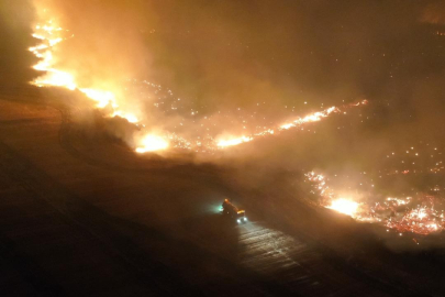İki ilde korkutan yangın! Köyler boşaltıldı, gözaltı var...