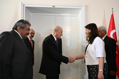 MHP Genel Başkanı Bahçeli, DEM Parti heyetiyle görüştü
