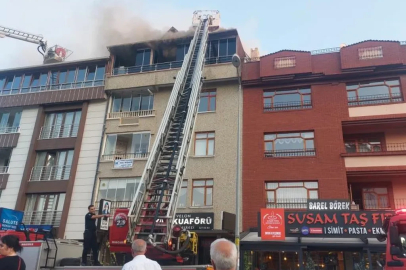 Ankara’da korkutan yangın: 4 katlı binada panik!