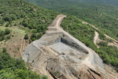 Bursa Mustafakemalpaşa Kestelek Pompaj Sulaması'nda çalışmalar sürüyor