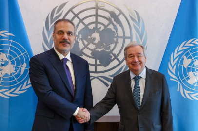 Dışişleri Bakanı Fidan, BM Genel Sekreteri Guterres ile görüştü