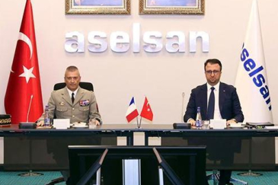 Fransa Genelkurmay Başkanı Burkhard, ASELSAN'ı ziyaret etti