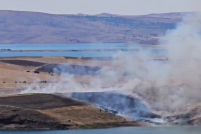 Tunceli’deki yangın ekili alanlara sıçramadan söndürüldü