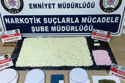 Bartın'da uyuşturucu opersyonu